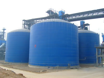 井陉水泥钢板库改造