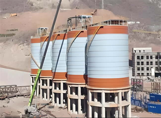 井陉高架钢板仓